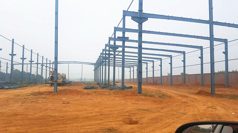 工業廠房施工現場